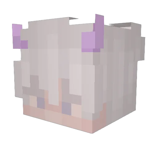 jeremychou Minecraft avatar head, 3D render