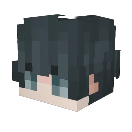 jeremymc23 Minecraft avatar head, 3D render