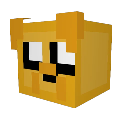 jeridaddy1 Minecraft avatar head, 3D render