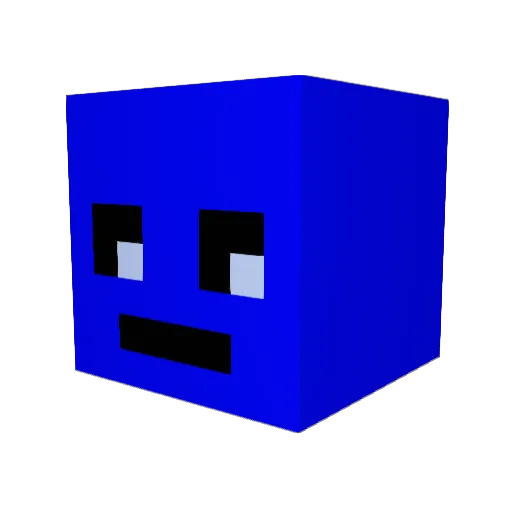 jerix2010 Minecraft avatar head, 3D render