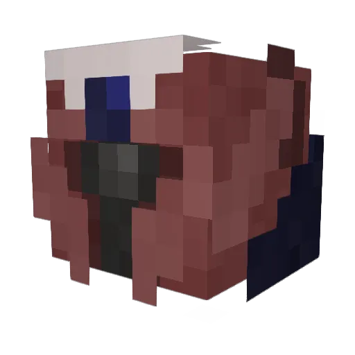 jermaine50 Minecraft avatar head, 3D render