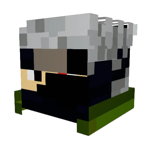 jeroen66124 Minecraft avatar head, 3D render