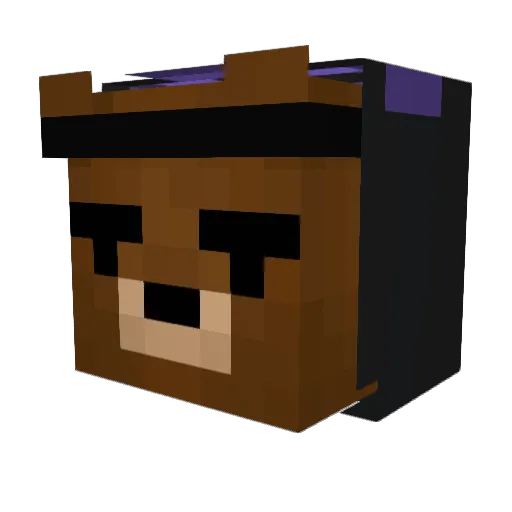 jerome12421 Minecraft avatar head, 3D render