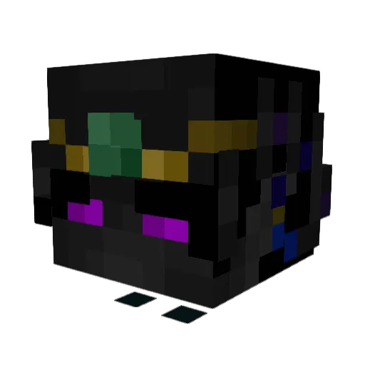 jerri101 Minecraft avatar head, 3D render