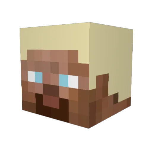 jerry123454321 Minecraft avatar head, 3D render
