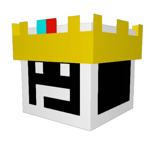 jerry265 Minecraft avatar head, 3D render