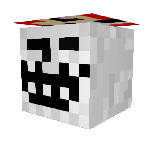 jerrygood00 Minecraft avatar head, 3D render