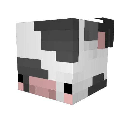 jeshae Minecraft avatar head, 3D render
