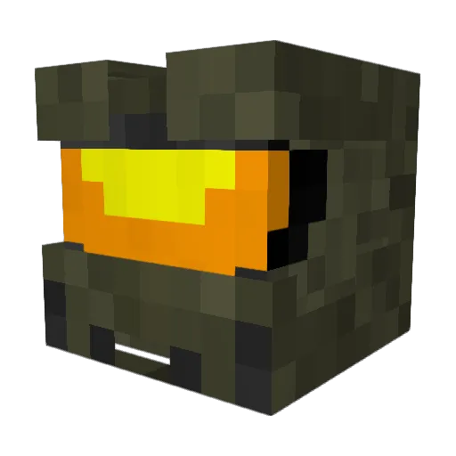 jeshinator Minecraft avatar head, 3D render