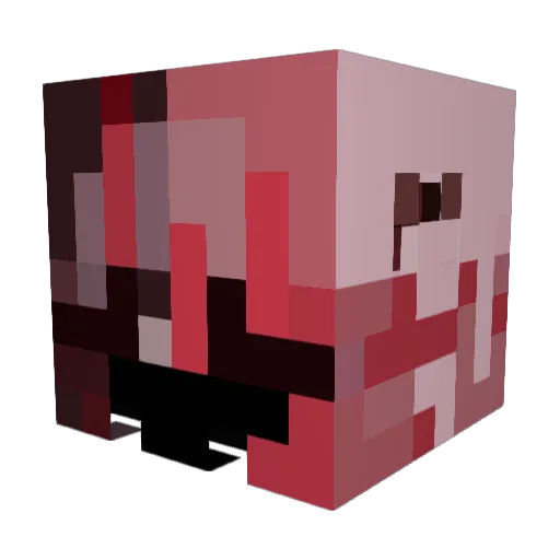 jess_javid Minecraft avatar head, 3D render
