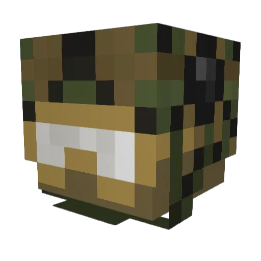 jesse2927 Minecraft avatar head, 3D render
