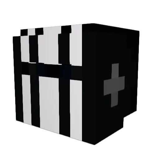 jessebest Minecraft avatar head, 3D render