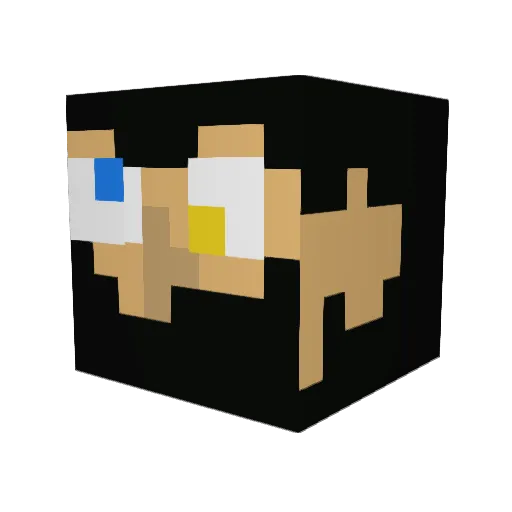 jessebmx88 Minecraft avatar head, 3D render