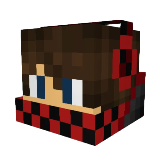 jessecoolkid Minecraft avatar head, 3D render