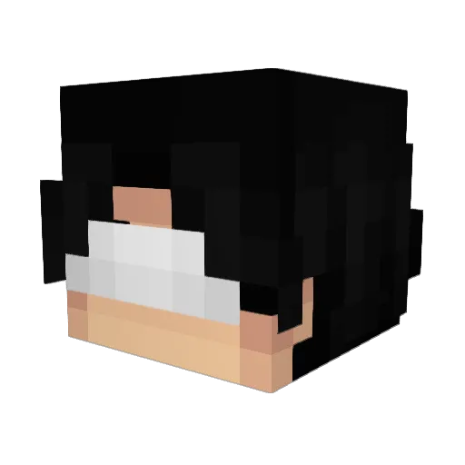 jessedaggoe Minecraft avatar head, 3D render