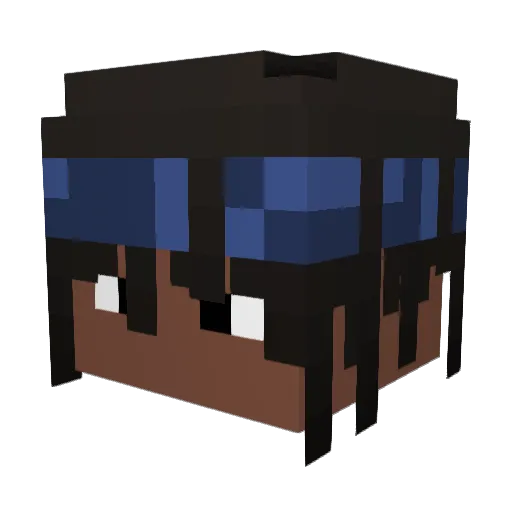 jessehenry1708 Minecraft avatar head, 3D render