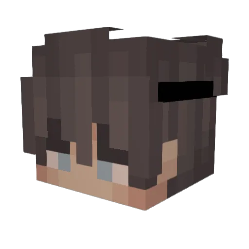jessey69 Minecraft avatar head, 3D render