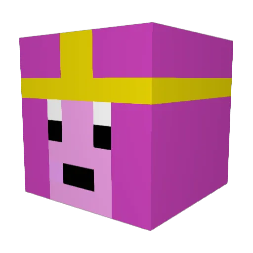 jessi_cz Minecraft avatar head, 3D render