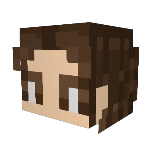 jessica2246 Minecraft avatar head, 3D render