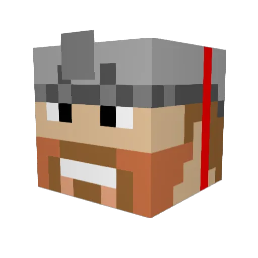 jessicab236 Minecraft avatar head, 3D render