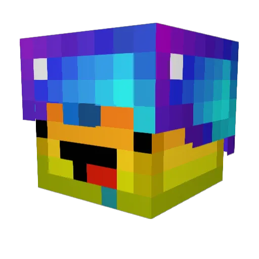 jessicant69 Minecraft avatar head, 3D render