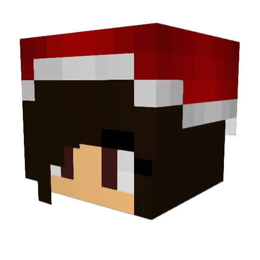 jessienoodle Minecraft avatar head, 3D render