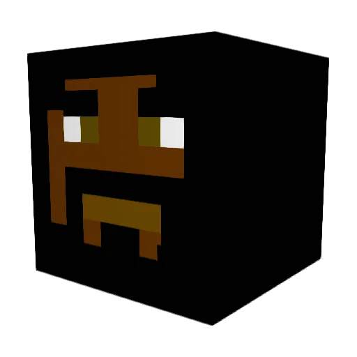jessixx Minecraft avatar head, 3D render