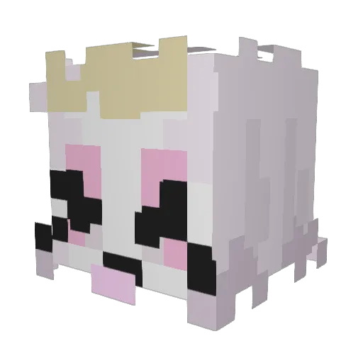 jesskas Minecraft avatar head, 3D render