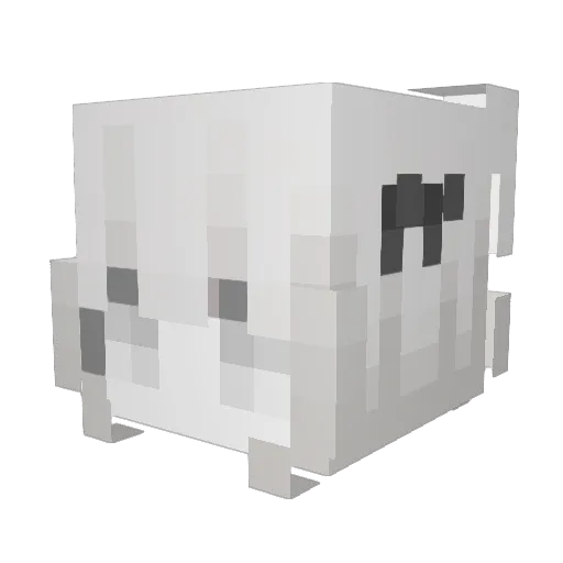 jesskq_ Minecraft avatar head, 3D render