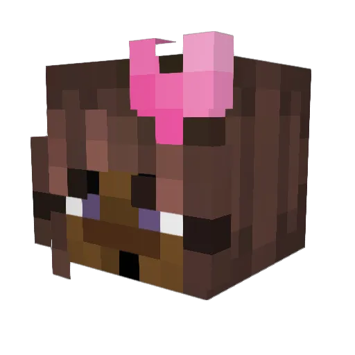 jesst_me03 Minecraft avatar head, 3D render