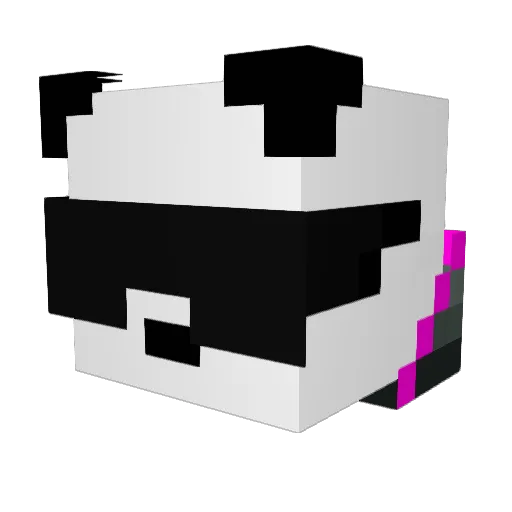 jester2003 Minecraft avatar head, 3D render