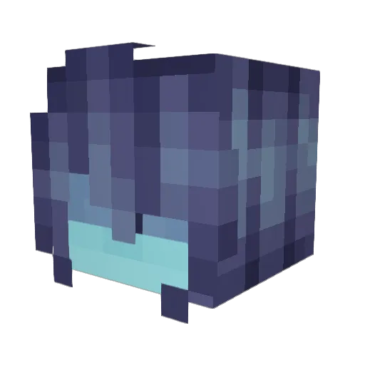 jesterstep Minecraft avatar head, 3D render