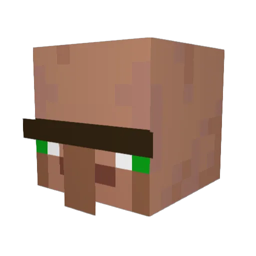 jesusl0ve Minecraft avatar head, 3D render