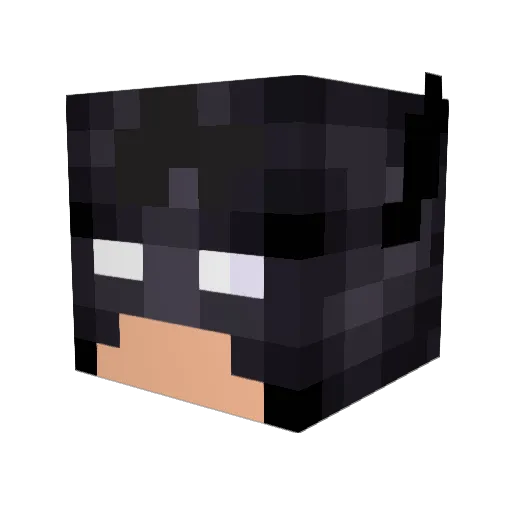 jesusm Minecraft avatar head, 3D render