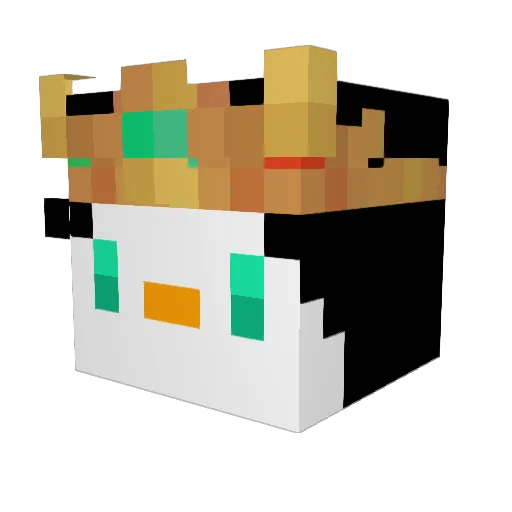 jesusperez120 Minecraft avatar head, 3D render