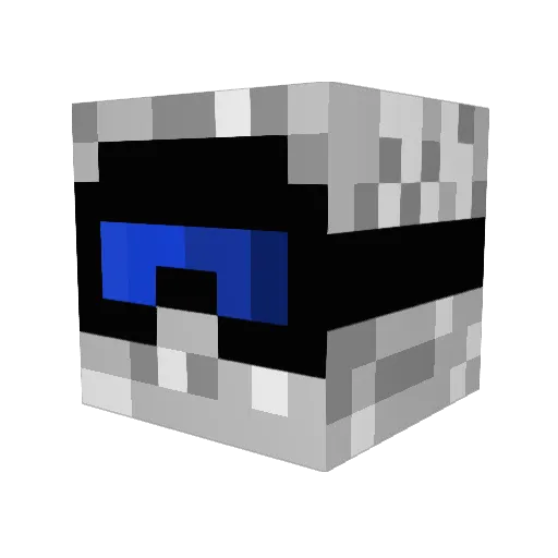 jet315 Minecraft avatar head, 3D render