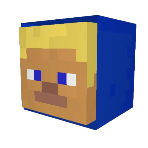 jetfire1098 Minecraft avatar head, 3D render