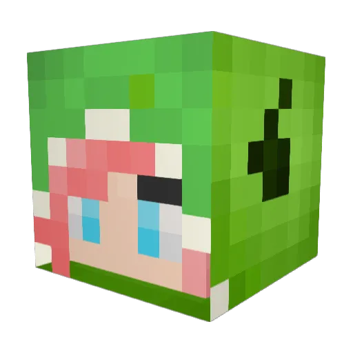 jetman720 Minecraft avatar head, 3D render