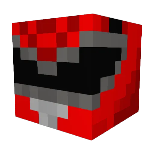 jetpilot1101 Minecraft avatar head, 3D render
