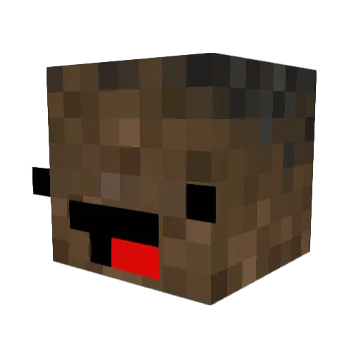 jetryden Minecraft avatar head, 3D render