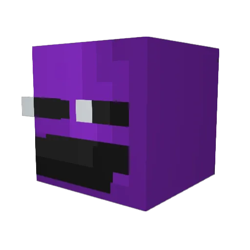 jetski24 Minecraft avatar head, 3D render