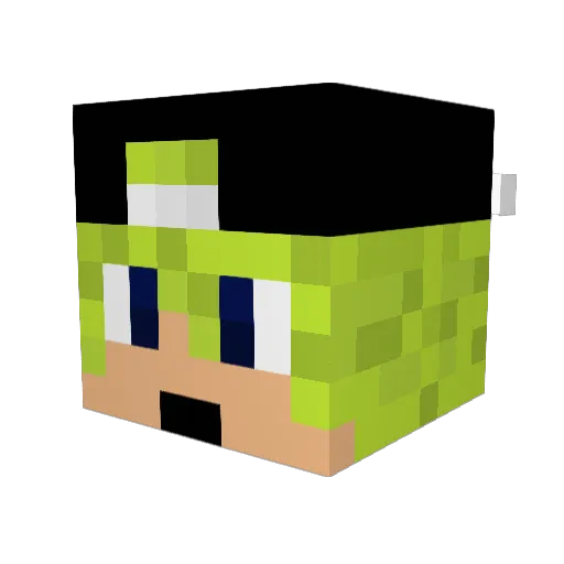 jetstar71 Minecraft avatar head, 3D render