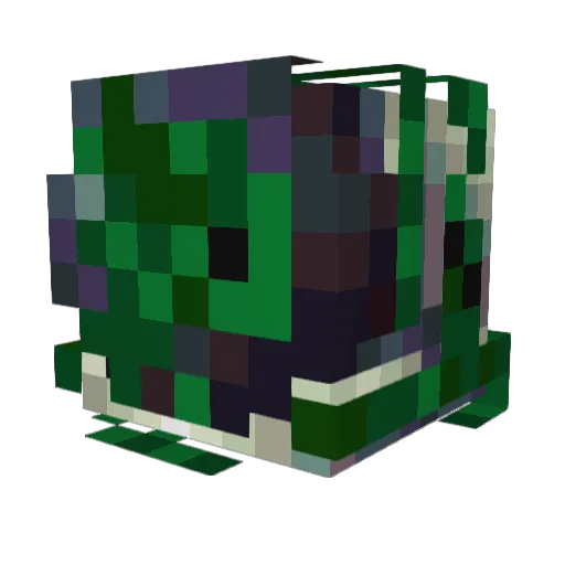 jettfishing808 Minecraft avatar head, 3D render