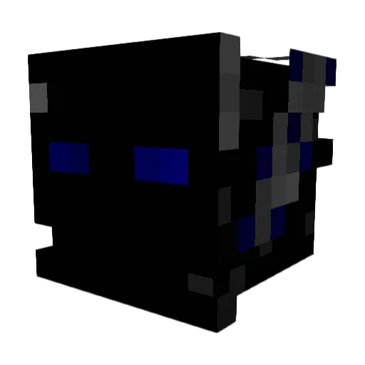 jetthunderstorm Minecraft avatar head, 3D render