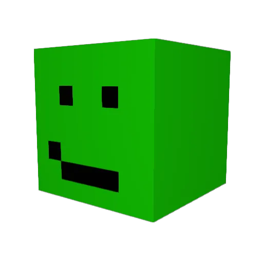 jevithestevi1 Minecraft avatar head, 3D render