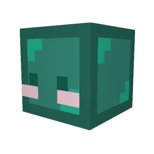 jeweler58 Minecraft avatar head, 3D render
