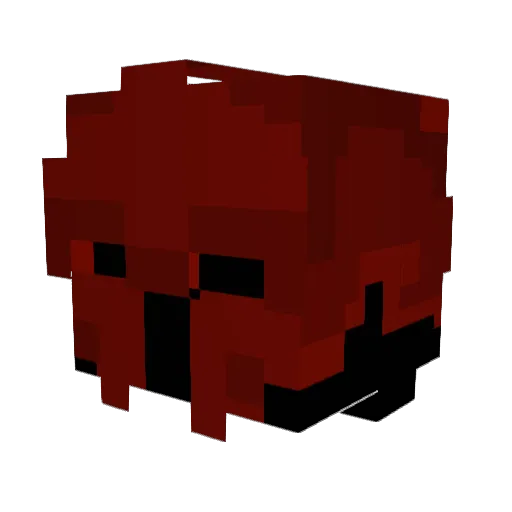 jeydou Minecraft avatar head, 3D render