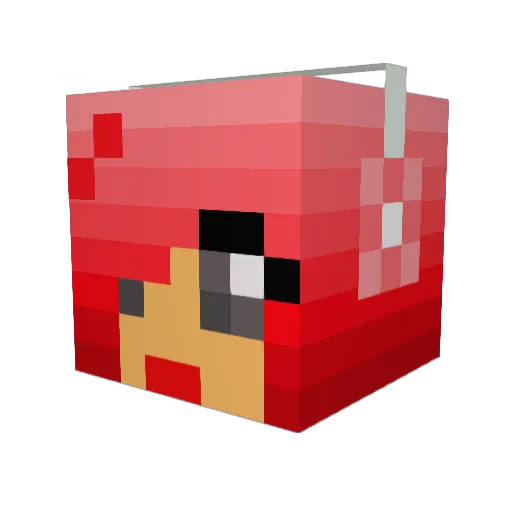 jez111 Minecraft avatar head, 3D render