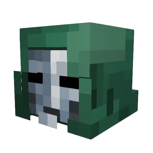 jezi0r Minecraft avatar head, 3D render