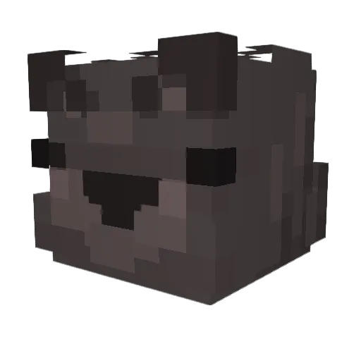 jezpev Minecraft avatar head, 3D render